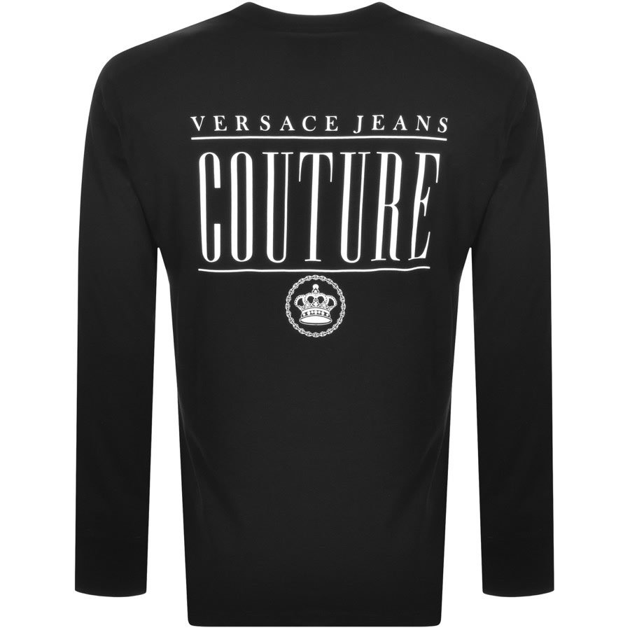 Alternative Image for ProductVersace Jeans Couture Long Sleeve T Shirt Black2